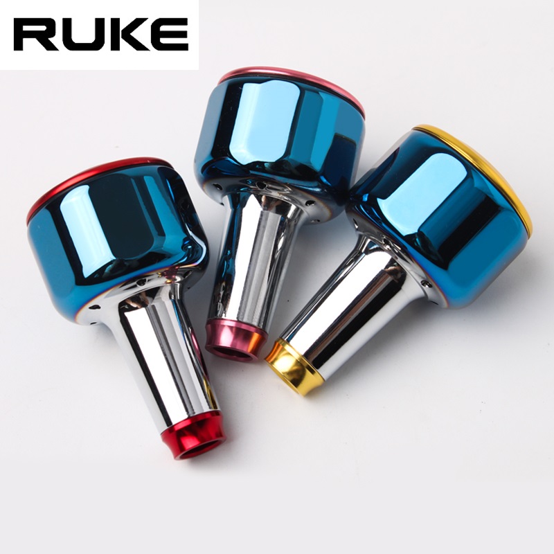 Trolling Reel - Ruke 1pc Visserij-reel Slingerknop Legering Aluminium