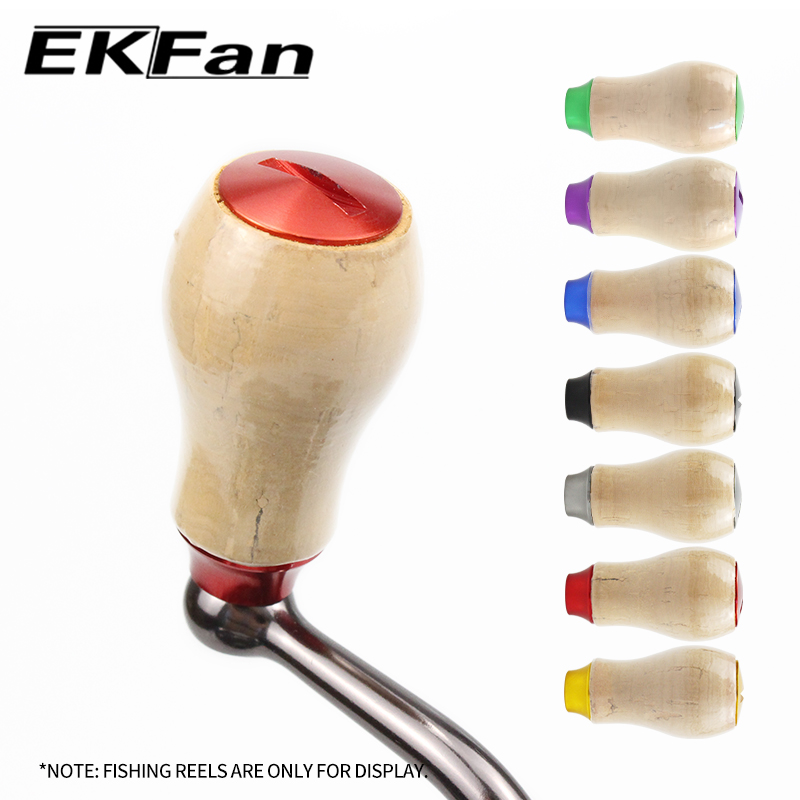 Trolling Reel - EKFan Cork Visserij-reelknop voor D/S Serie