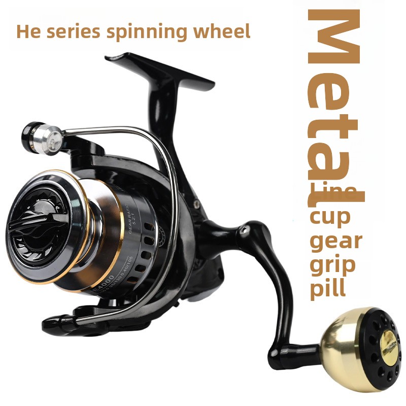 Volledig metalen lange afstand - Ice Fishing Reel recensie en prijs
